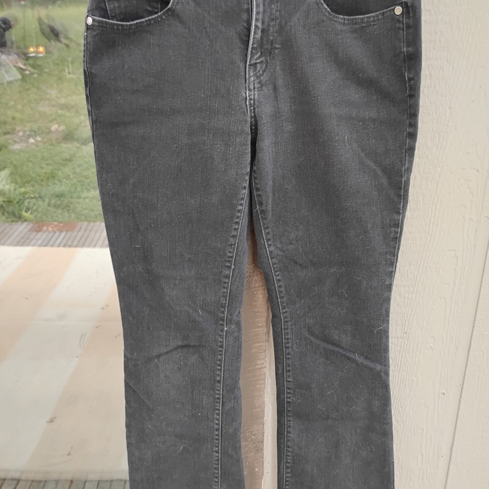 Levi Strauss Women's Bootcut Black Jeans Size 8